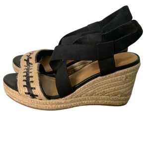 Bass Rylee Wedge Heel Strappy Sandals Women’s Size 8